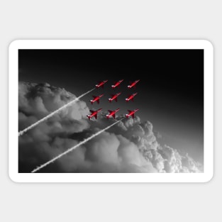 Red Arrows Diamond 9 - Pop Sticker